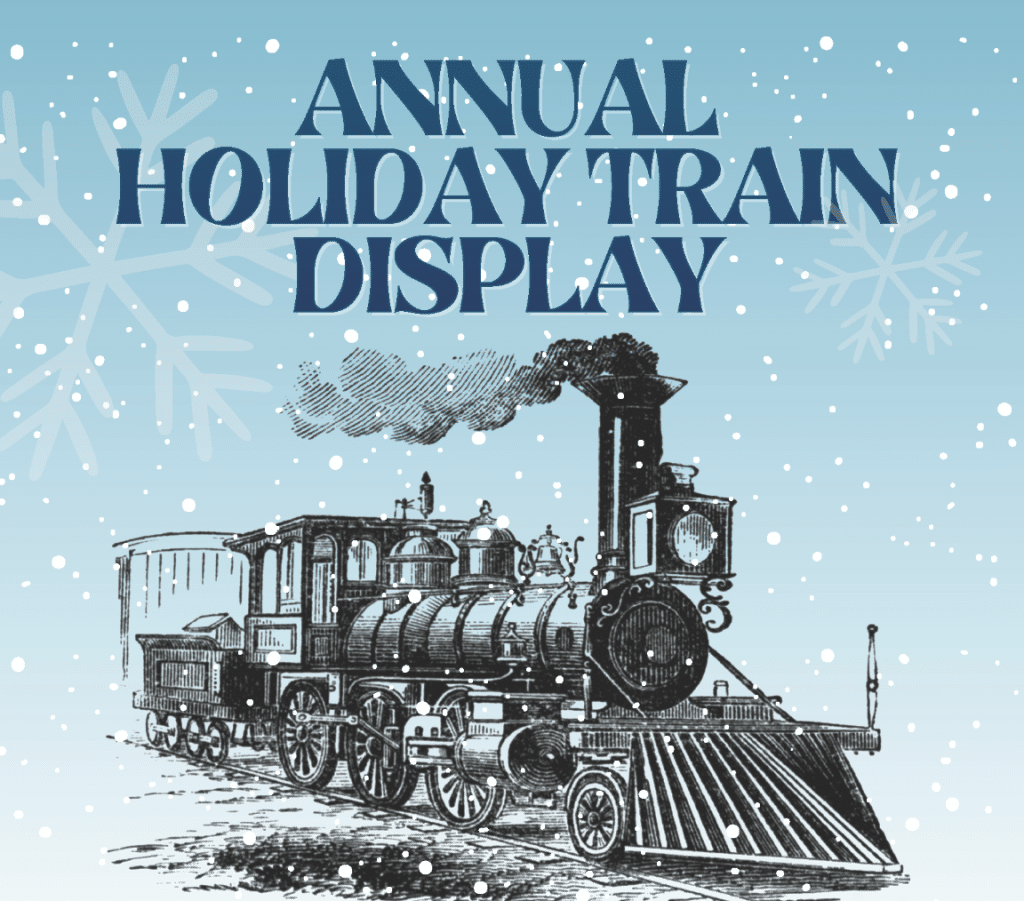 Annual Holiday Train Display Graphic